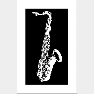 Saxophone Posters and Art